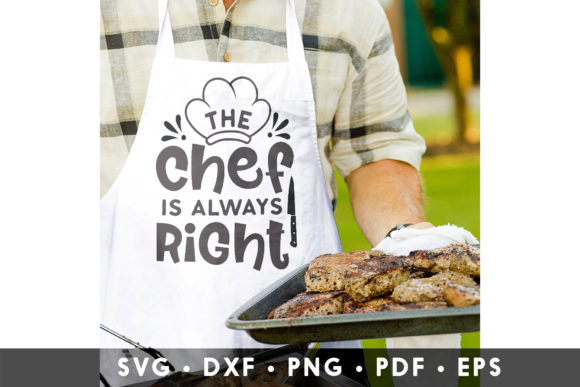 Review: The Chef is Always Right SVG for Embroidery