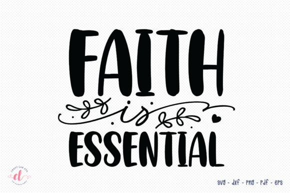Reviewing Faith is Essential SVG for Embroidery