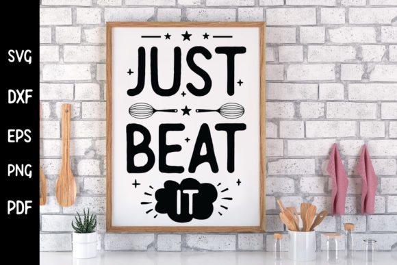 Reviewing the Just Beat It SVG for Kitchen Embroidery