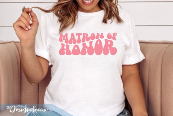 Reviewing the Matron of Honor Retro Wavy Pink SVG