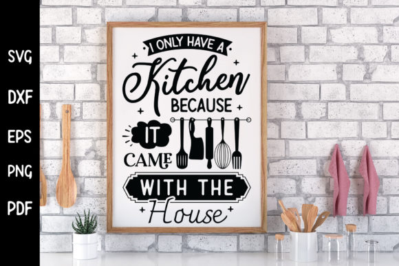 Stitching Humor: A Designer’s Take on Funny Kitchen Sign SVG